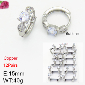 Fashion Copper Earrings  F2E400783alka-J22