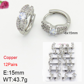Fashion Copper Earrings  F2E400785alka-J22