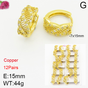 Fashion Copper Earrings  F2E400790alka-J22