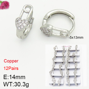 Fashion Copper Earrings  F2E400793alka-J22