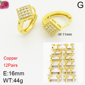 Fashion Copper Earrings  F2E400794alka-J22