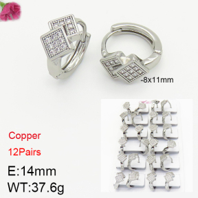 Fashion Copper Earrings  F2E400797alka-J22