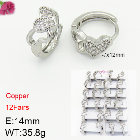 Fashion Copper Earrings  F2E400799alka-J22