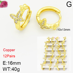 Fashion Copper Earrings  F2E400800alka-J22