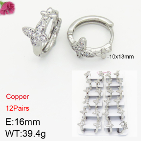 Fashion Copper Earrings  F2E400801alka-J22
