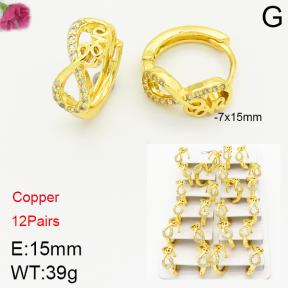 Fashion Copper Earrings  F2E400802alka-J22