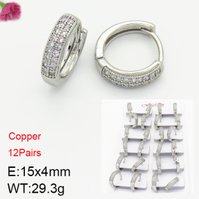 Fashion Copper Earrings  F2E400805alka-J22
