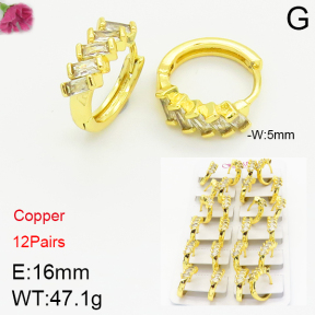 Fashion Copper Earrings  F2E400806alka-J22