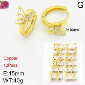 Fashion Copper Earrings  F2E400808alka-J22