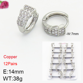 Fashion Copper Earrings  F2E400811alka-J22