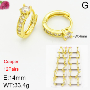 Fashion Copper Earrings  F2E400812alka-J22