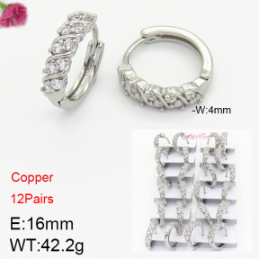 Fashion Copper Earrings  F2E400815alka-J22