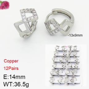 Fashion Copper Earrings  F2E400817alka-J22