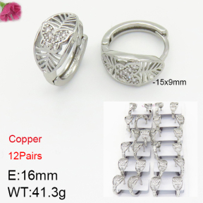 Fashion Copper Earrings  F2E400821alka-J22