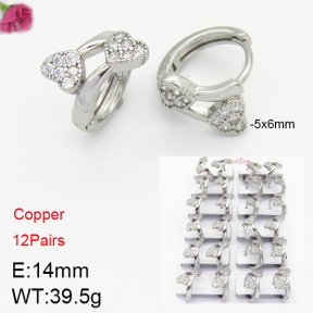 Fashion Copper Earrings  F2E400823alka-J22