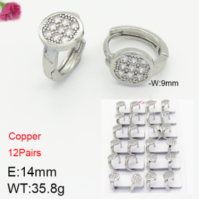 Fashion Copper Earrings  F2E400825alka-J22