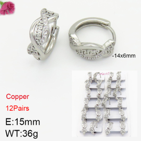 Fashion Copper Earrings  F2E400827alka-J22