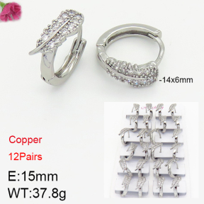 Fashion Copper Earrings  F2E400829alka-J22