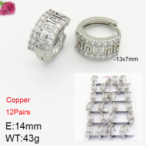 Fashion Copper Earrings  F2E400831alka-J22