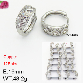 Fashion Copper Earrings  F2E400833alka-J22