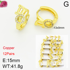 Fashion Copper Earrings  F2E400838alka-J22