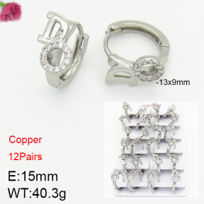 Fashion Copper Earrings  F2E400839alka-J22