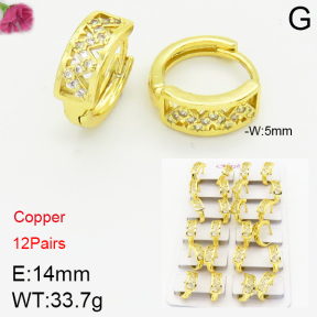 Fashion Copper Earrings  F2E400841alka-J22