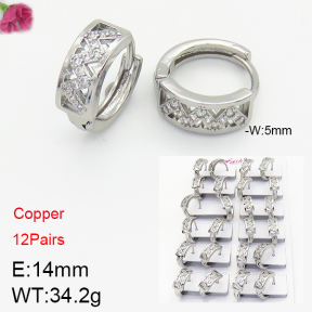 Fashion Copper Earrings  F2E400842alka-J22
