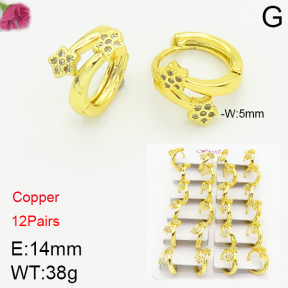 Fashion Copper Earrings  F2E400843alka-J22