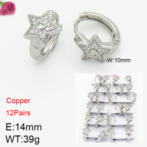 Fashion Copper Earrings  F2E400846alka-J22