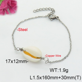 Fashion Copper Bracelet  Conch  F6B300761baka-908