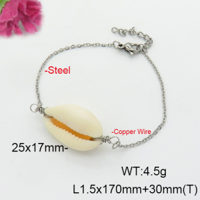 Fashion Copper Bracelet  Conch  F6B300763baka-908