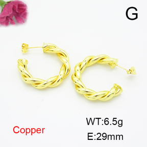 Fashion Copper Earrings  F6E200241vbnb-L017