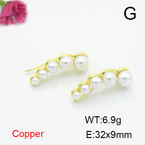 Fashion Copper Earrings  F6E301652vbmb-L017