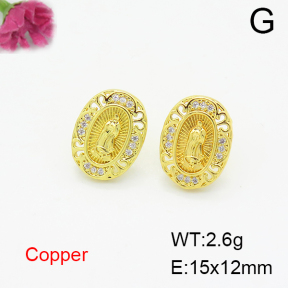 Fashion Copper Earrings  F6E404349ablb-L017