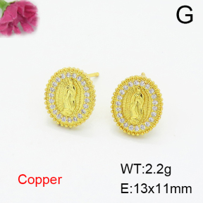 Fashion Copper Earrings  F6E404353ablb-L017