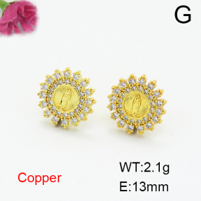 Fashion Copper Earrings  F6E404355ablb-L017