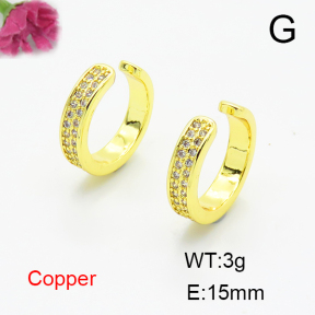 Fashion Copper Earrings  F6E404363vbmb-L017