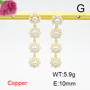 Fashion Copper Earrings  F6E404369ahjb-L017