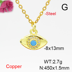 Fashion Copper Necklace  F6N405041vaia-L017