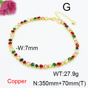 Fashion Copper Necklace  F6N405052ajvb-L017