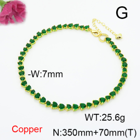 Fashion Copper Necklace  F6N405053ajvb-L017
