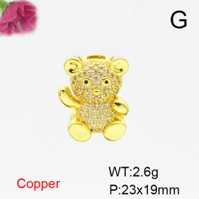 Fashion Copper Pendant  F6P400497ablb-L017
