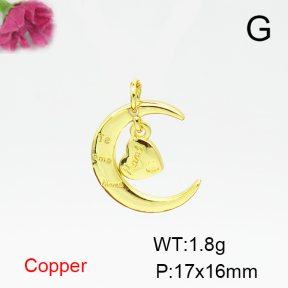Fashion Copper Pendant  F6P400501vail-L017