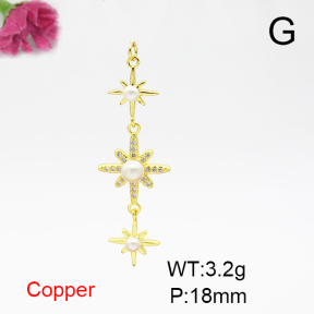 Fashion Copper Pendant  F6P400502vbmb-L017