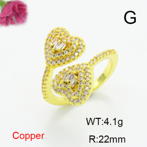 Fashion Copper Ring  F6R401317vbmb-L017