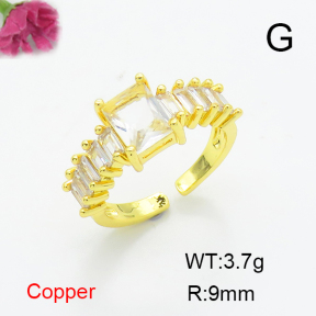 Fashion Copper Ring  F6R401319vbmb-L017