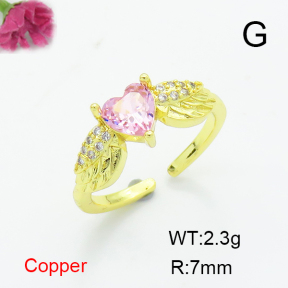 Fashion Copper Ring  F6R401321ablb-L017