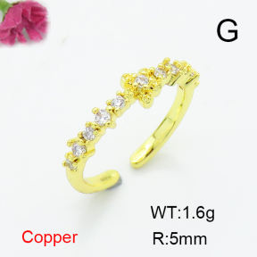 Fashion Copper Ring  F6R401322ablb-L017