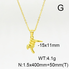 Stainless Steel Necklace  Handmade Polished  GEN001115bhva-066
